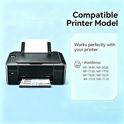 BeOne Remanufactured Ink Cartridges High Yield Replacement for Epson 252XL Ink Cartridges for Epson WF-3640 WF-3620 WF-7720 WF-7710 WF-7620 WF-7610 WF-7210 WF-7110 Printer (10 Pack) in Saudi Arabia