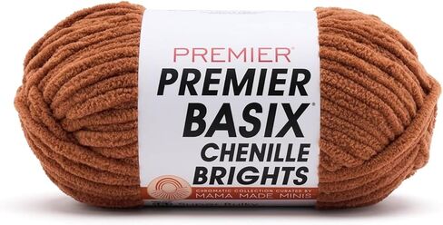 Premier Yarns Basix Chenille Brights X Mama Made Minis (2126-47 سيدار) in Kuwait