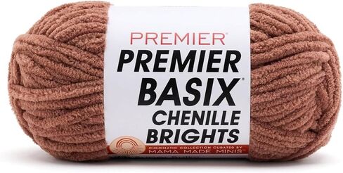 Premier Yarns Basix Chenille Brights X Mama Made Minis (2126-47 سيدار) in Kuwait