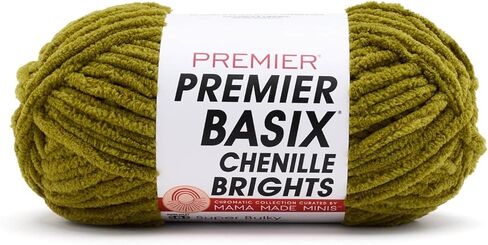 Premier Yarns Basix Chenille Brights X Mama Made Minis (2126-47 سيدار) in Kuwait