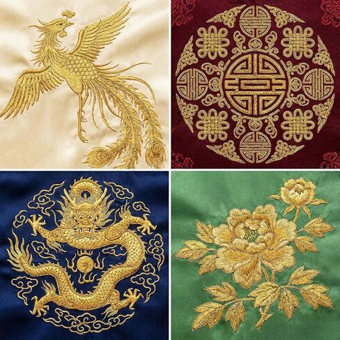 24 Skeins Polyester Cross Stitch Thread Metallic Embroidery Floss Gold Embroidery Thread Friendship Bracelet String Gold Sewing Craft Yarn Art Supplies for Hand Embroidery(8M/Skeins) in Kuwait