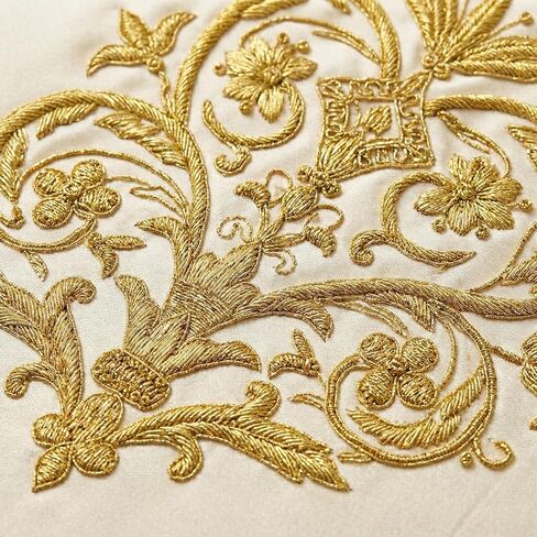 24 Skeins Polyester Cross Stitch Thread Metallic Embroidery Floss Gold Embroidery Thread Friendship Bracelet String Gold Sewing Craft Yarn Art Supplies for Hand Embroidery(8M/Skeins) in Kuwait