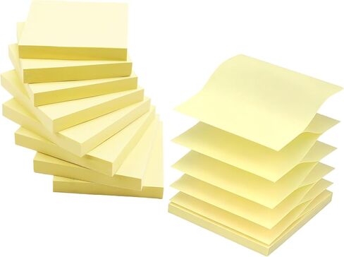 Sticky Notes, Sticky Notes 3x3 12 Pads 6 Pastel Colors Transparent Self-Stick Stickies Clear Aesthetic Bible Annotation Note Pads 50 Sheets Teacher Back to School Supplies and Oﬃce Products in Saudi Arabia