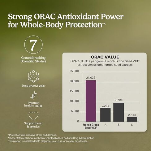 Terry Naturally Clinical OPC - مكمل لدعم صحة القلب والأوعية الدموية والتركيز - مكمل غذائي مع مستخلص بذور العنب وليسيثين عباد الشمس - دعم المناعة - 150 مجم، 60 كبسولة هلامية (عبوة من قطعتين) in Kuwait
