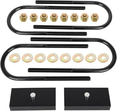 ECCPP 1" Rear Leveling Lift Kit 2002-2011 for Dodge for Dakota for Ram 1500 Incl. ISO 9001 U-Bolts 9/16th Pin in Kuwait