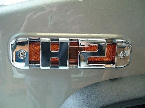 HPC Hummer H2 Billet Chrome Side Marker Set in Kuwait