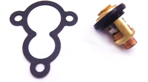 محرك القارب SouthMarine 66M-12411-00 66M-12411-01 ترموستات و68D-E2414-A0 67D-12414-A0 حشية لمحرك Yamaha F4A F4B F5A F6C 4hp 5hp 6hp 4-Stroke in Kuwait