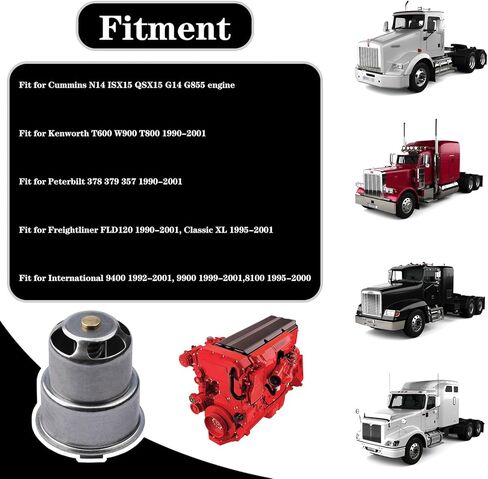 ترموستات استبدال 4952631 4952630 3100300 مناسب لـ Cummins N14 ISX15 QSX15 G14 G855 in Kuwait