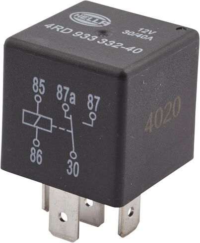 HELLA 933332401 12V, 5 Pin, Mini ISO Relay, Multi in Kuwait