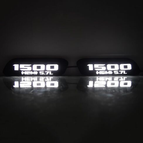 LED Side Marker Lights Indicator Lamp Compatible with 2019-2024 Dodge RAM 1500 Front Fender Side Marker Lights DRL with Turn Signal Light Replace OEM Side Marker Light in Saudi Arabia