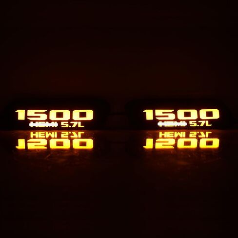 LED Side Marker Lights Indicator Lamp Compatible with 2019-2024 Dodge RAM 1500 Front Fender Side Marker Lights DRL with Turn Signal Light Replace OEM Side Marker Light in Saudi Arabia