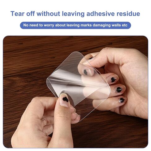 50PCS Nano Double-Sided Tape, Heavy-Duty Sturdy Adhesive pad wall Tape, Suitable for Multiple scenarios, Such as Home Offices, wall Paintings (1.96 * 1.96 inches) in Kuwait