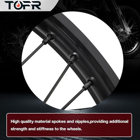 TOFR 18" x 2.15" Rear Wheel Hub Rim for Honda CRF250R CRF450R 2004-2012 CR125R CR250R 2002-2013 CRF250X CR450X 04-16 in Kuwait