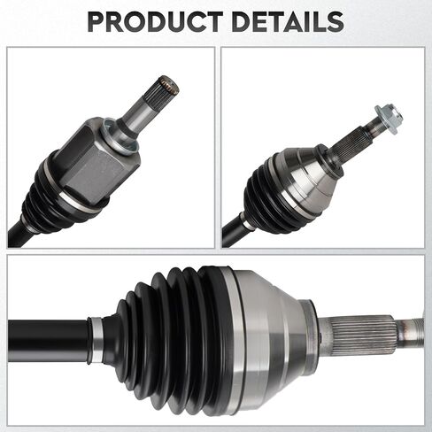 NEW Front Left CV Axle Shaft Assembly fits for Ford Explorer 2011-2018 3.5L Naturally Aspirated & 2019 Explorer Turbocharged, for Police Interceptor Utility 13-19 3.5L 3.7L, Driver Side, for 66-2286 in Kuwait