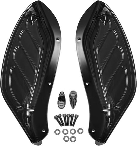 منحرف الجناح الجانبي PBYMT، عاكس هواء Fairing، طقم عاكس هواء قابل للتعديل متوافق مع Harley Touring Street Glide، Electra Glide، Trike، Ultra Classic، CVO 1996-2013 in Kuwait