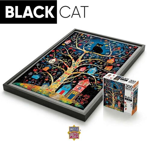 MasterPieces 300 Piece EZ Grip Jigsaw Puzzle for Adults - Birdhouse Kingdom - 18" x 24" - Extra Large Pieces - Unisex Adult in Kuwait