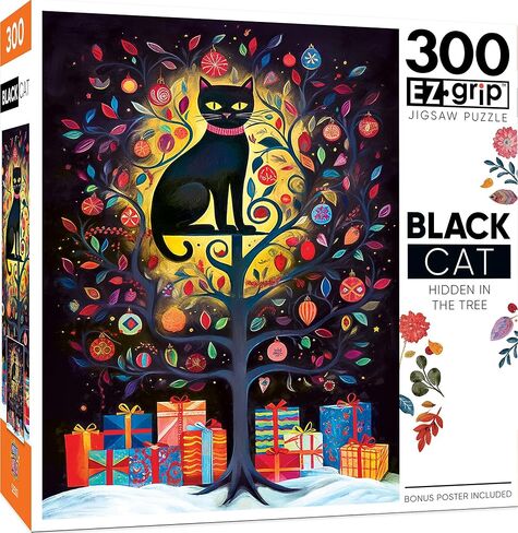MasterPieces 300 Piece EZ Grip Jigsaw Puzzle for Adults - Birdhouse Kingdom - 18" x 24" - Extra Large Pieces - Unisex Adult in Kuwait
