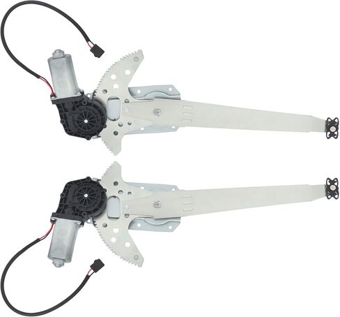 741-754 741-674 Front Left and Right Power Window Regulator with Motor Replacement for Ford Bronco 1981-1996 Replacement for Ford F350 Truck 1981-1997 in Kuwait