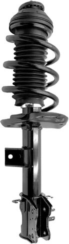 Detroit Axle - Front Left Strut for Fiat 500, 2012 2013 2014 2015 2016 2017 Complete Strut with Coil Spring Assembly Replacement in Kuwait