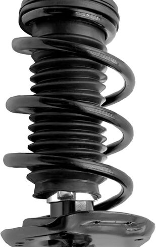 Detroit Axle - Front Left Strut for Fiat 500, 2012 2013 2014 2015 2016 2017 Complete Strut with Coil Spring Assembly Replacement in Kuwait