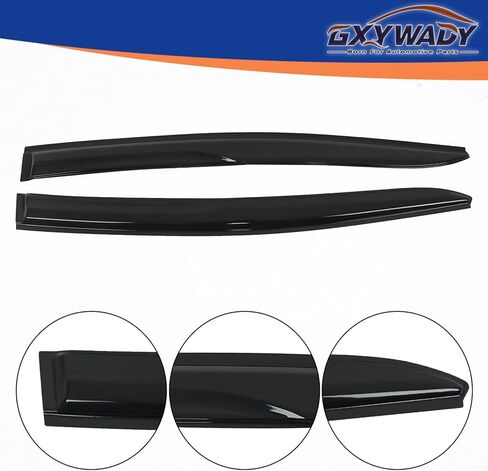 GXYWADY 4 قطعة استبدال واقي النافذة لألتيما 2019 2020 2021 2022 2023 واقي المطر منحرف فتحة التهوية الجانبية in Kuwait