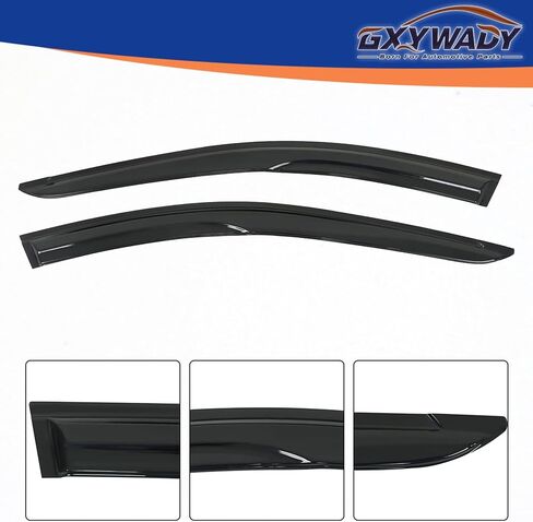 GXYWADY 4 قطعة استبدال واقي النافذة لألتيما 2019 2020 2021 2022 2023 واقي المطر منحرف فتحة التهوية الجانبية in Kuwait