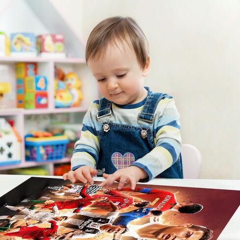 Cristiano Ronaldo Soccer Puzzle for Adults 1000 Pieces Soccer 1000 Piece Puzzle (Ronaldo,1000pc) in Saudi Arabia