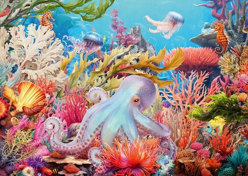 Ravensburger Reef Life Large Format 500 Piece Puzzle for Adults in Saudi Arabia