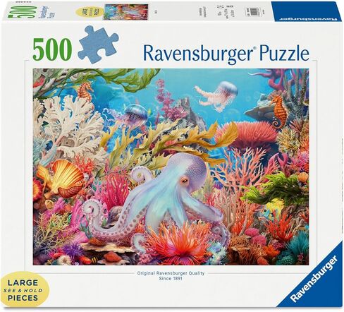 Ravensburger Reef Life Large Format 500 Piece Puzzle for Adults in Saudi Arabia