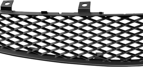 Armordillo Mesh Style Front Grille|Compatible With 2002-2005 Honda Civic Si EP3 2 Door Hatchback|8739327|Matte Black|Front Hood Bumper Grille in Kuwait