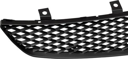Armordillo Mesh Style Front Grille|Compatible With 2002-2005 Honda Civic Si EP3 2 Door Hatchback|8739327|Matte Black|Front Hood Bumper Grille in Kuwait