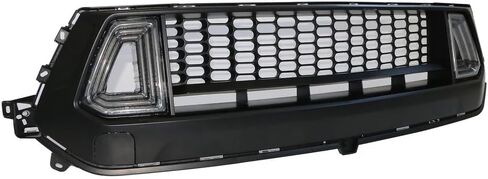 Front Bumper Center Grill W/LED for 2024-2026 Ford Mustang EcoBoost/GT (Gloss Black) in Saudi Arabia