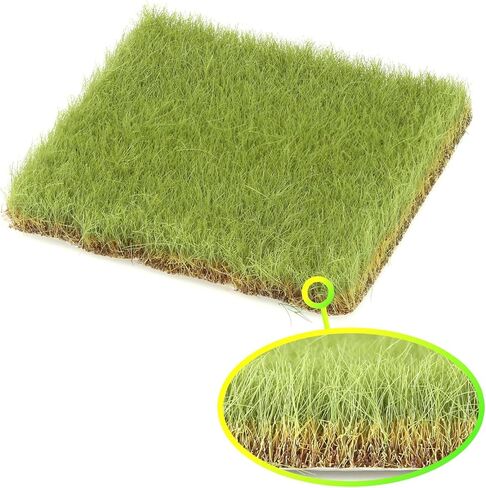 16mm Hand-Torn Miniature Landscape Grass Tufts, Suitable for N and HO Scale Railway Models, Sand Table Military layouts, Three-Dimensional Landscape Models and Architectural Models (16-254) in Saudi Arabia