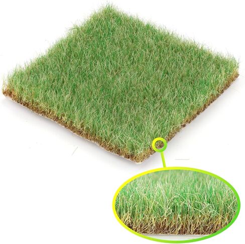 16mm Hand-Torn Miniature Landscape Grass Tufts, Suitable for N and HO Scale Railway Models, Sand Table Military layouts, Three-Dimensional Landscape Models and Architectural Models (16-254) in Saudi Arabia