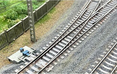 HO Scale Model Train Track Turnout, 9 inch Length, Code 100, 15 Degree Switch, 1/87 Scale (104021 Right) in Saudi Arabia