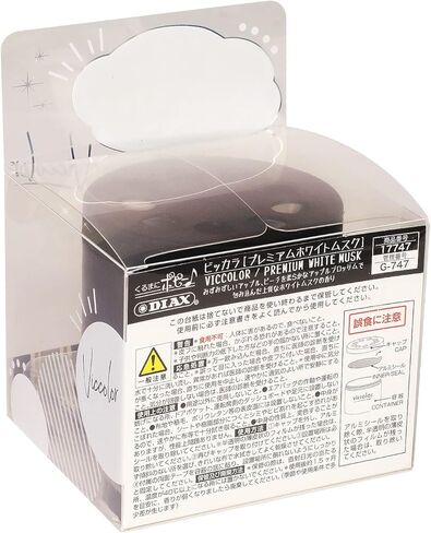 Auto Dynasty VicColor Japanese Room/Car Gel Base Air Freshener Can, Premium White Musk Scent, 85g / 2.99 Oz in Kuwait