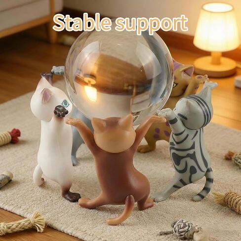 5 Pcs Dancing Cat Pen Holder, Whimsical Animal Pencil Stand, Cute Earphone Rack, 2.1 Inch PVC Funny Desktop Ornament, Home Office Car Accessory in Kuwait