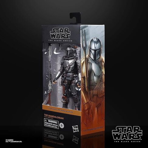 STAR WARS The Black Series The Mandalorian Toy 6-Inch-Scale Collectible Action Figure, Toys for Kids Ages 4 and Up in Saudi Arabia