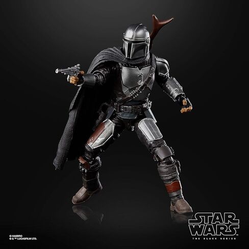 STAR WARS The Black Series The Mandalorian Toy 6-Inch-Scale Collectible Action Figure, Toys for Kids Ages 4 and Up in Saudi Arabia