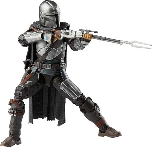 STAR WARS The Black Series The Mandalorian Toy 6-Inch-Scale Collectible Action Figure, Toys for Kids Ages 4 and Up in Saudi Arabia