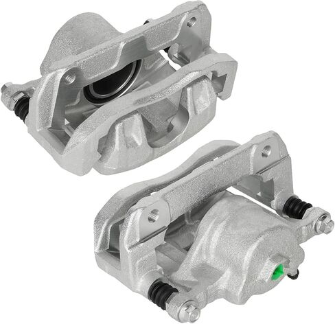 Front Disc Brake Caliper Assembly with Bracket fit for 2003-2012 Honda Accord, 2001-2003 CL, 2004-2014 TSX, 1999-2008 TL, Front Right and Left Caliper set with 2PC, 19-B2584 19-B2585 in Kuwait