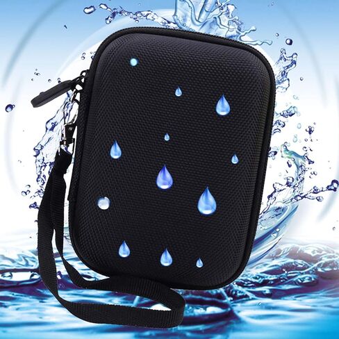 Hard Carrying Case Compatible with TRIMUI Brick Hammer/TRIMUI Brick Retro Handheld Game Console，Mesh Pocket fits Cable, SD Card (Black) in Saudi Arabia