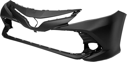 FitParts Compatible With Front Bumper Cover Fascia 2018 2019 2020 Toyota Camry CAPA Sedan TO1000438 Hybrid L LE XLE. New, Primed and Ready for Paint. 521190X936 in Kuwait