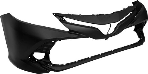 FitParts Compatible With Front Bumper Cover Fascia 2018 2019 2020 Toyota Camry CAPA Sedan TO1000438 Hybrid L LE XLE. New, Primed and Ready for Paint. 521190X936 in Kuwait