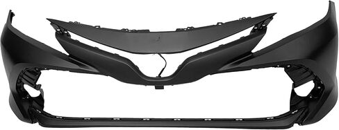 FitParts Compatible With Front Bumper Cover Fascia 2018 2019 2020 Toyota Camry CAPA Sedan TO1000438 Hybrid L LE XLE. New, Primed and Ready for Paint. 521190X936 in Kuwait