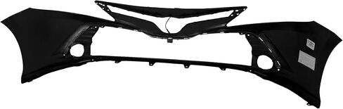 FitParts Compatible With Front Bumper Cover Fascia 2018 2019 2020 Toyota Camry CAPA Sedan TO1000438 Hybrid L LE XLE. New, Primed and Ready for Paint. 521190X936 in Kuwait