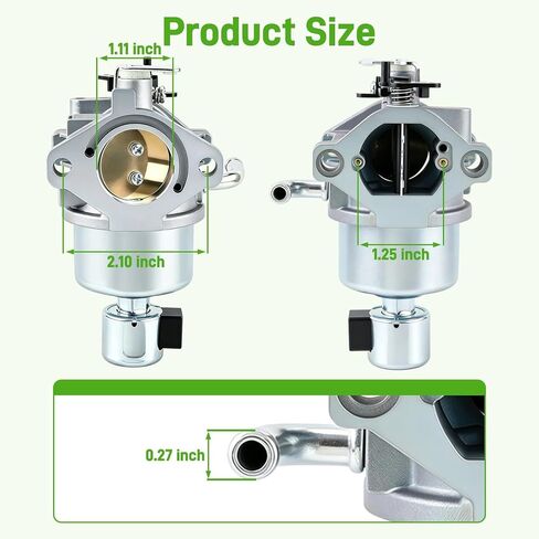 Carburetor Compatible with Husqvarna YTH18542 YTA18542 18.5hp Lawn Tractor Accessories Replacement Carb in Kuwait