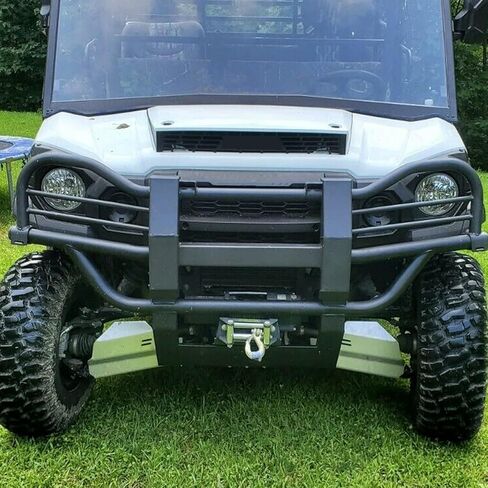 واقي فرشاة مصبغة المصد الأمامي من KUAFU متوافق مع 2015-2022 Kawasaki Mule PRO FX FXT DX DXT CAMO EPS لاستبدال 99994-0412 فولاذ مطلي بمسحوق أسود in Kuwait