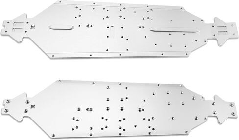 1/7 RC هيكل من الفولاذ المقاوم للصدأ لوحة انزلاقية درع حماية لوحة حماية لـ 1/7 ARRMA Mojave 6S EXB RC قطع غيار السيارات in Kuwait