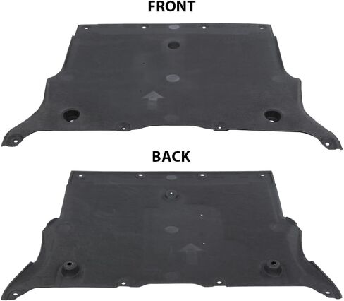 DOTCOM Front Under Engine Cover Splash Guard Compatible with Tesla Model 3 2017 2018 2019 2020 2021 2022 2023 1104312-00-B Black in Saudi Arabia